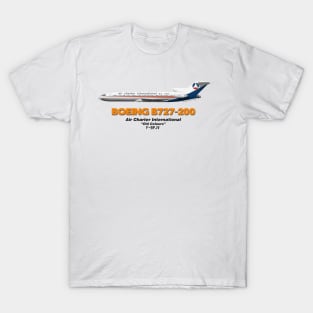 Boeing B727-200 - Air Charter International "Old Colours" T-Shirt